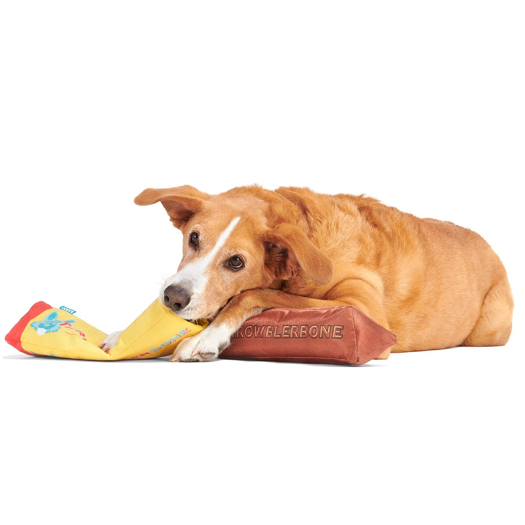 ThrowblerBone Plush Extra-Large + Multi-Part + Enrichment Dog Toy