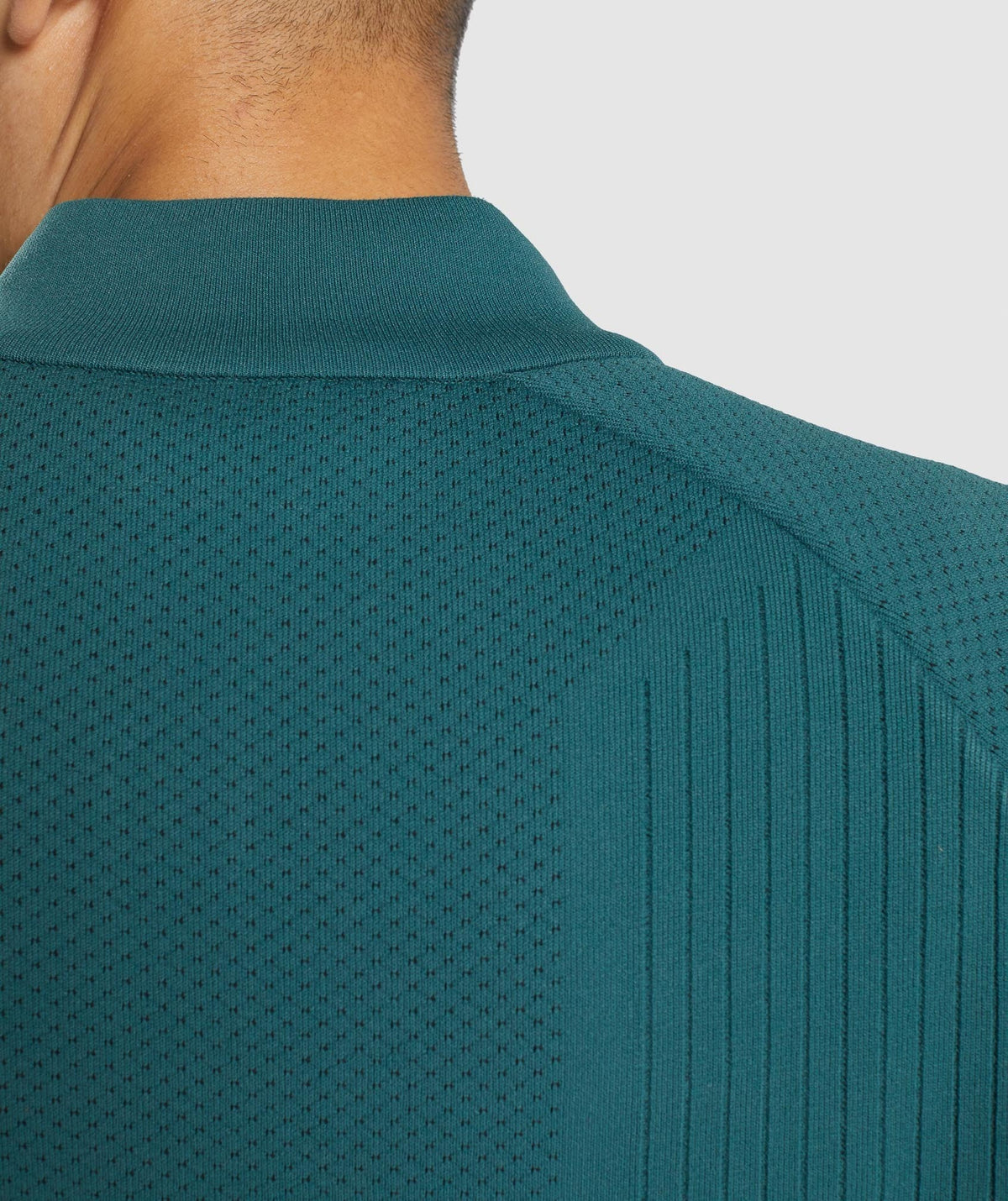 Gymshark Retake Full Zip Track Jacket - Dark Green/Black