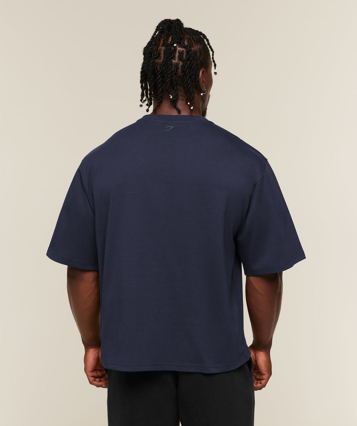 Gymshark Faded Lifting Graphic Tee - Heavy Blue