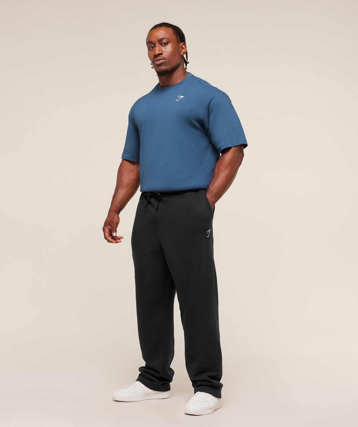 Gymshark Essential Short Sleeve Tee - Compound Blue