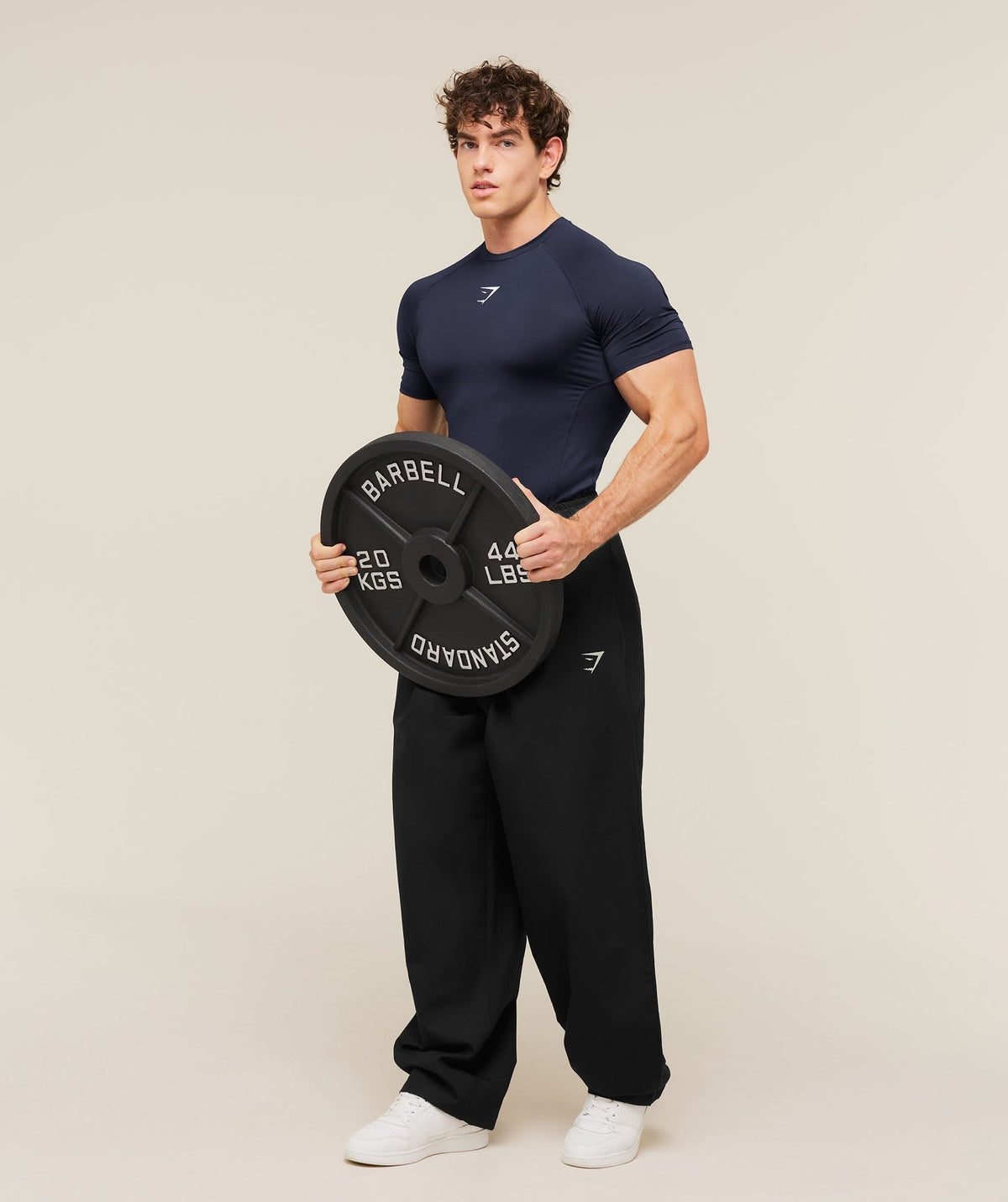 Gymshark Element Baselayer Tee - Heavy Blue