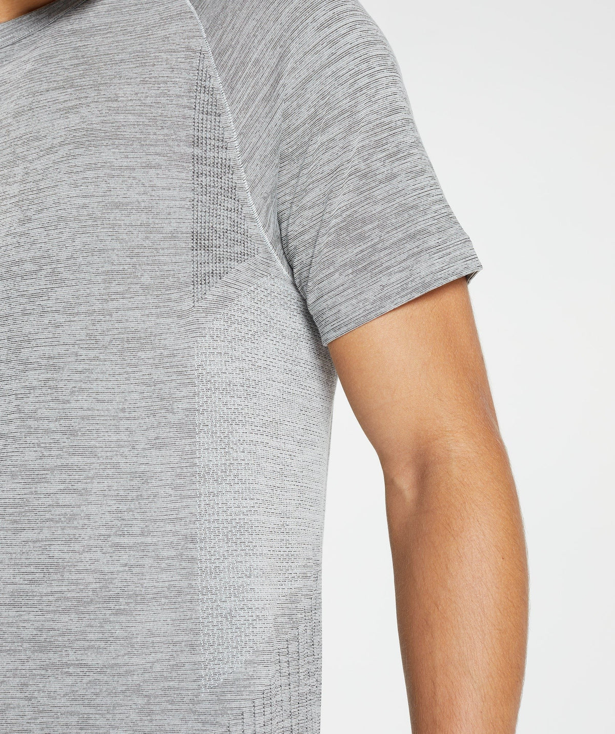 Gymshark Retake Seamless Tee - Grey