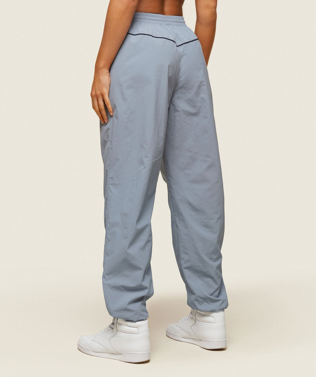 Gymshark Comfort Pleated Retro Track Pant - Denim Grey/Heavy Blue
