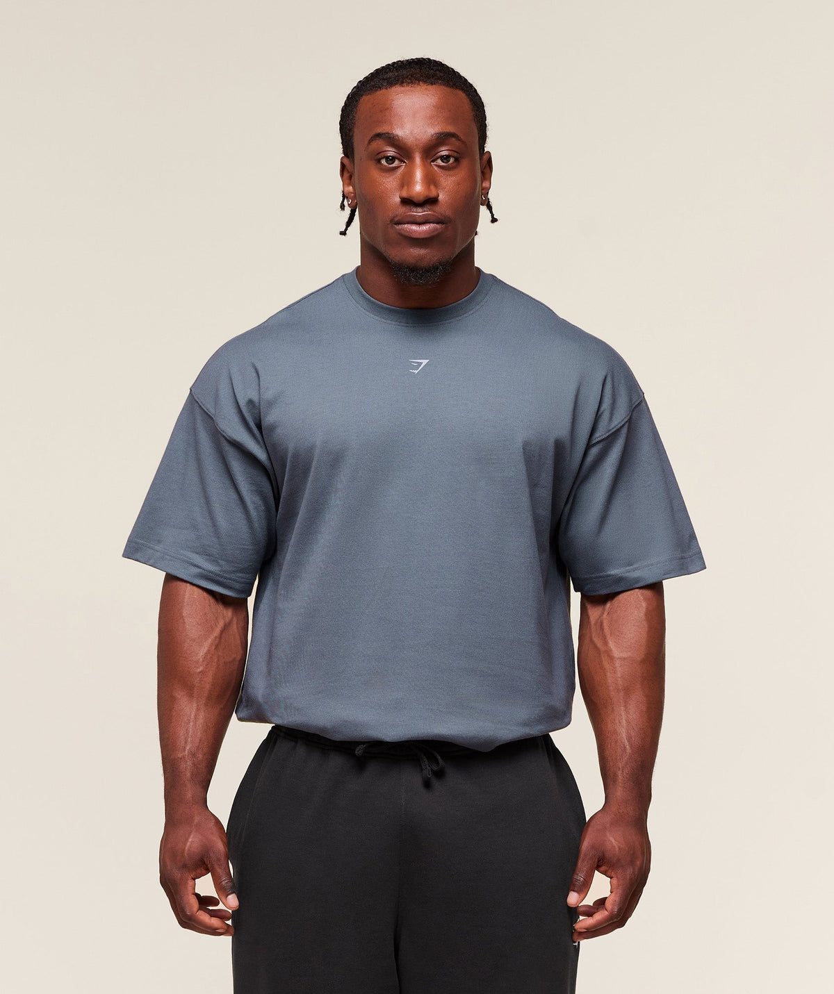 Gymshark Forged By Iron Tee - Iron Blue