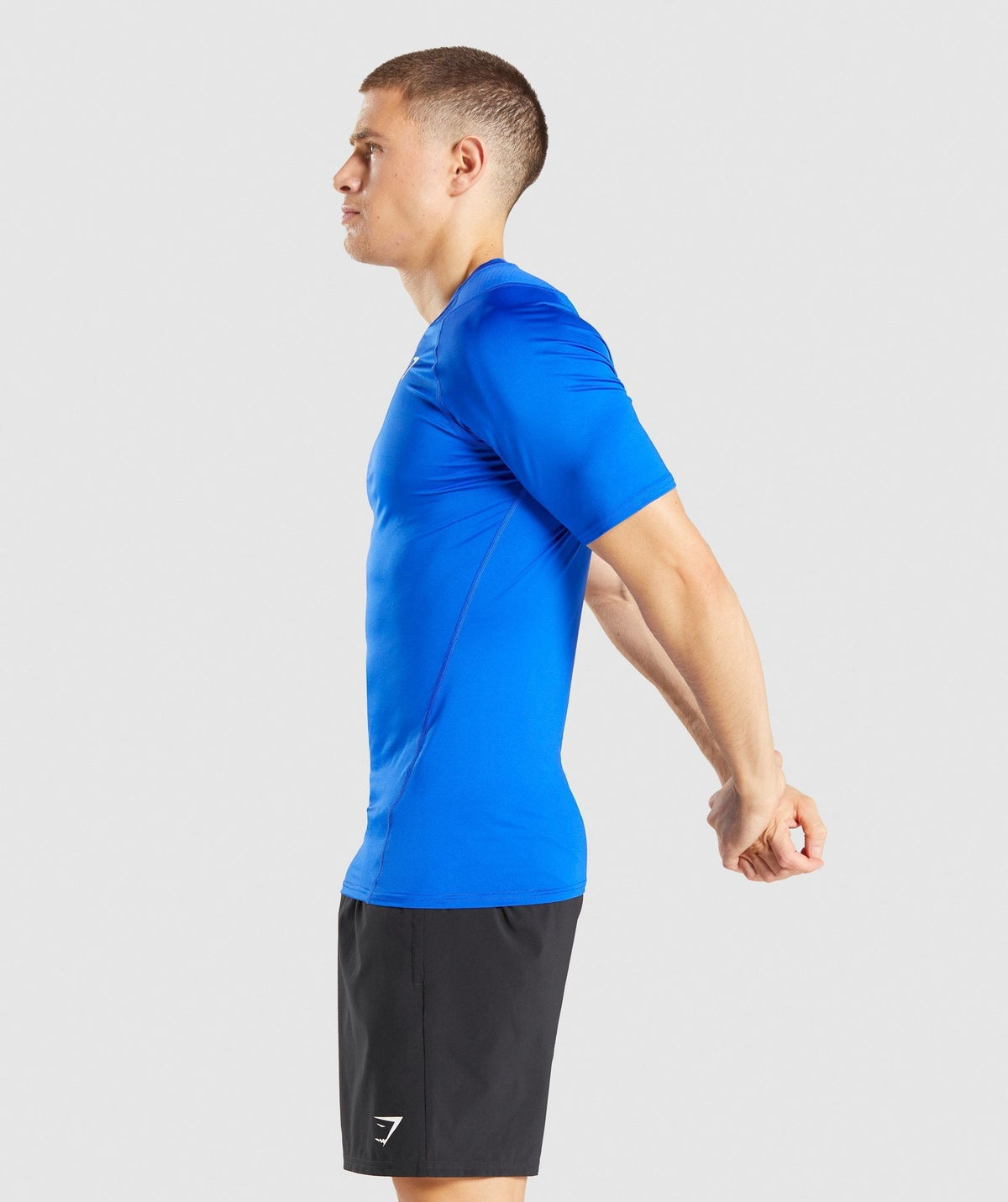 Gymshark Element Baselayer Tee- Blue