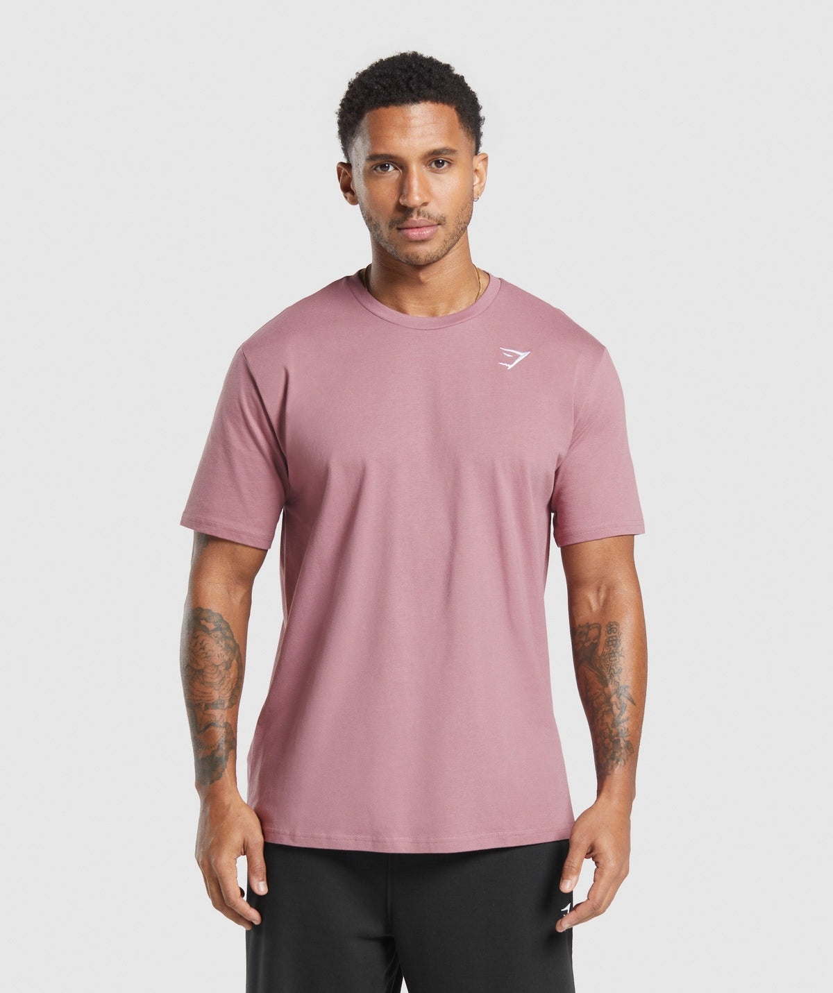 Gymshark Crest Tee - Calm Pink