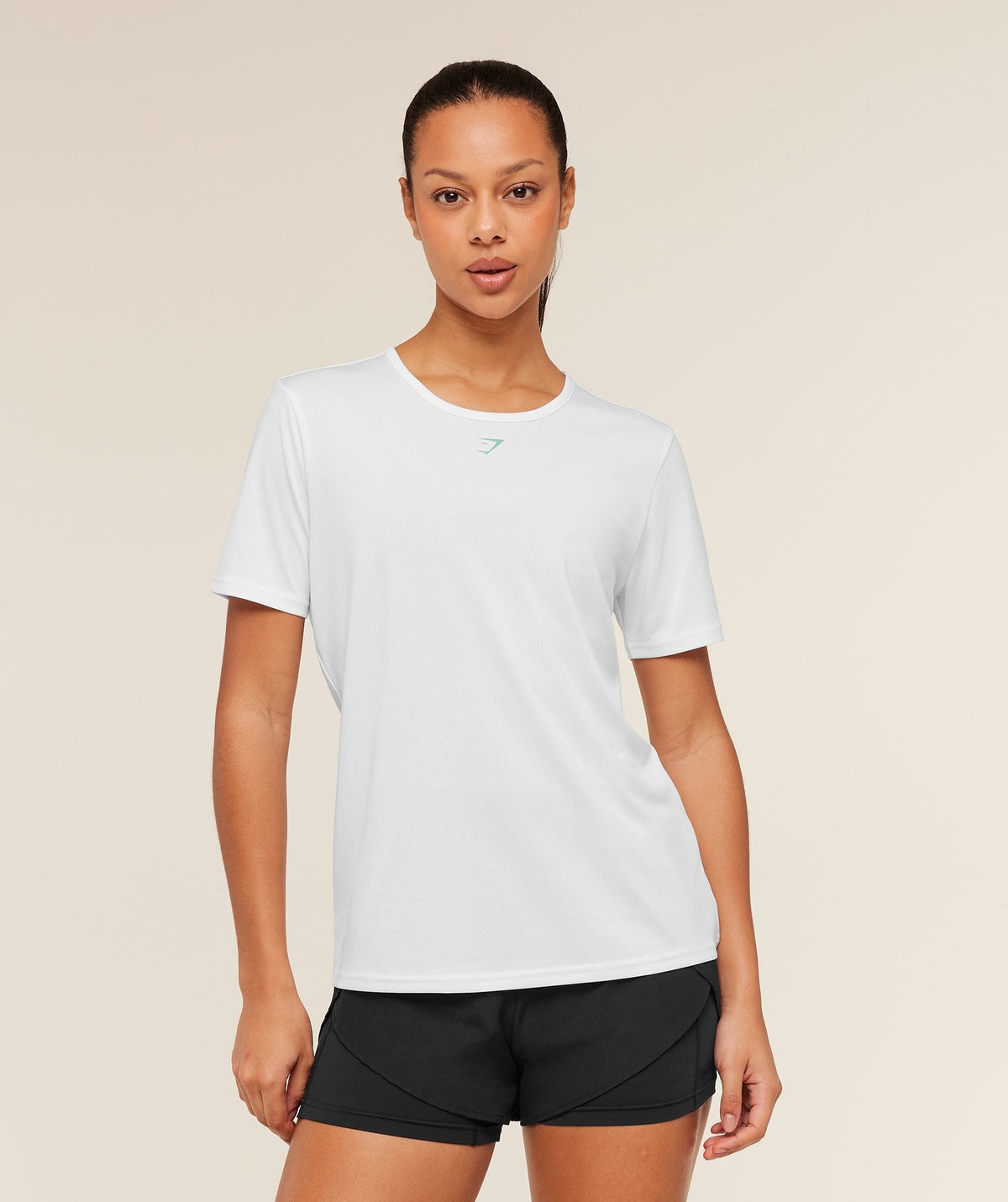 Gymshark Graphic Short Sleeve Tee - White