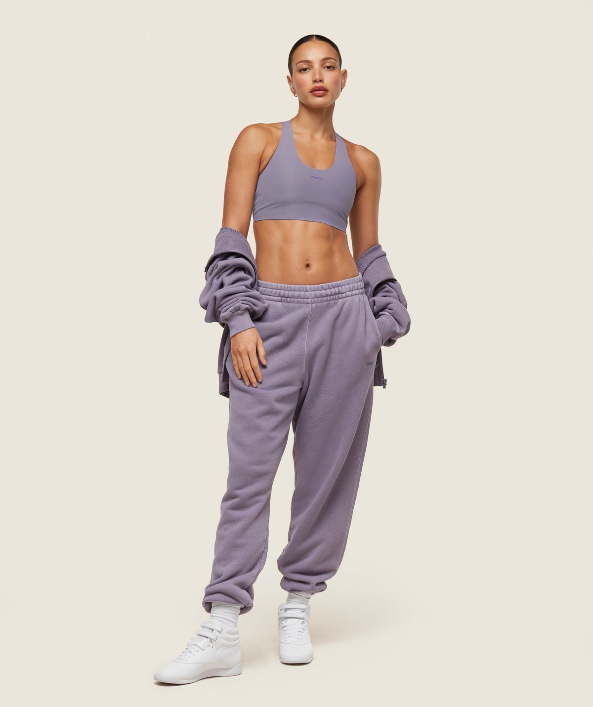 Gymshark Comfort Active Sports Bra - Fog Purple