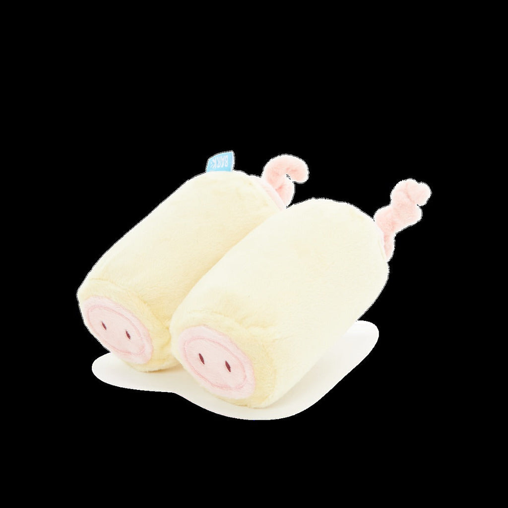 Pigs in a Blanket Plush Tug Dog Toy