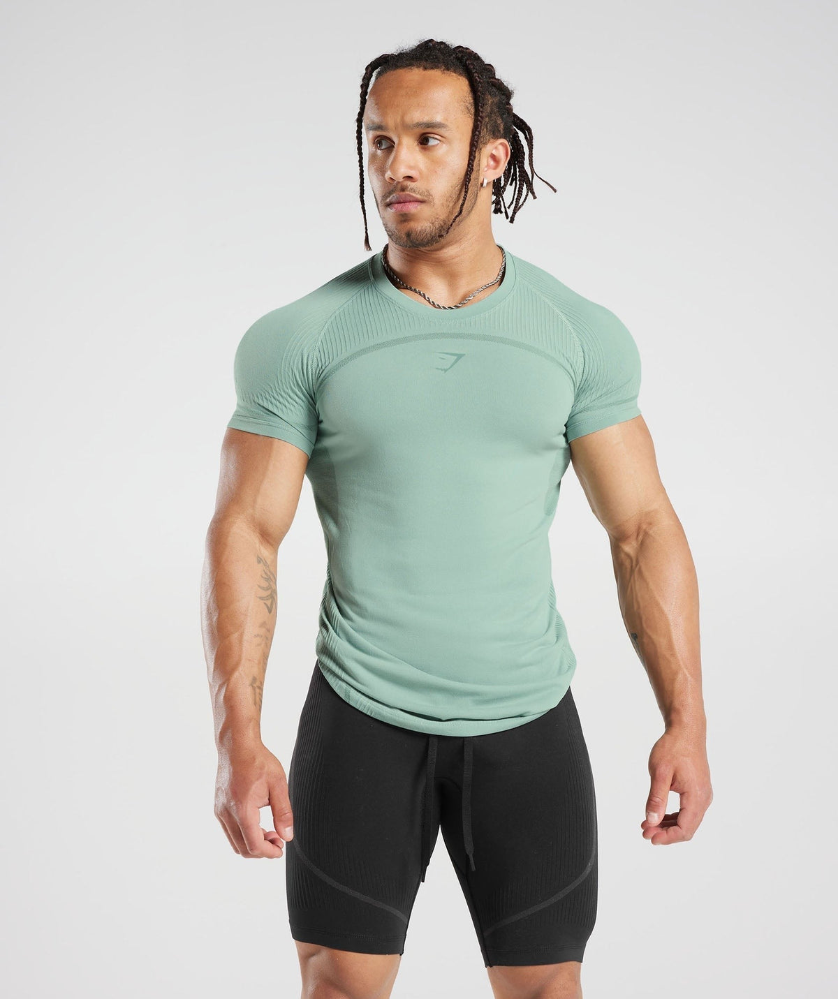 Gymshark 315 Seamless Tee - Teal