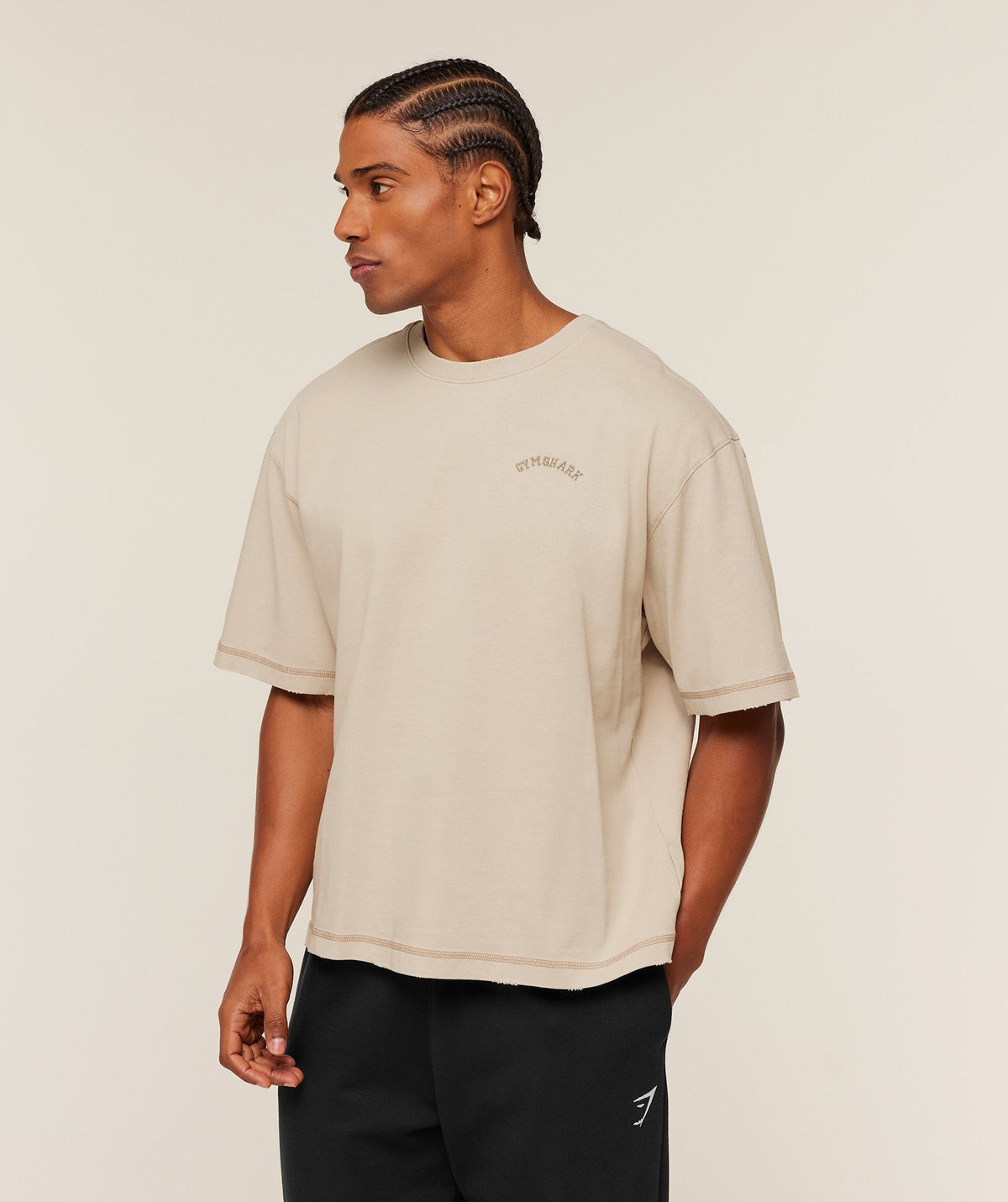 Gymshark Re-Rack Tee - Pebble Grey