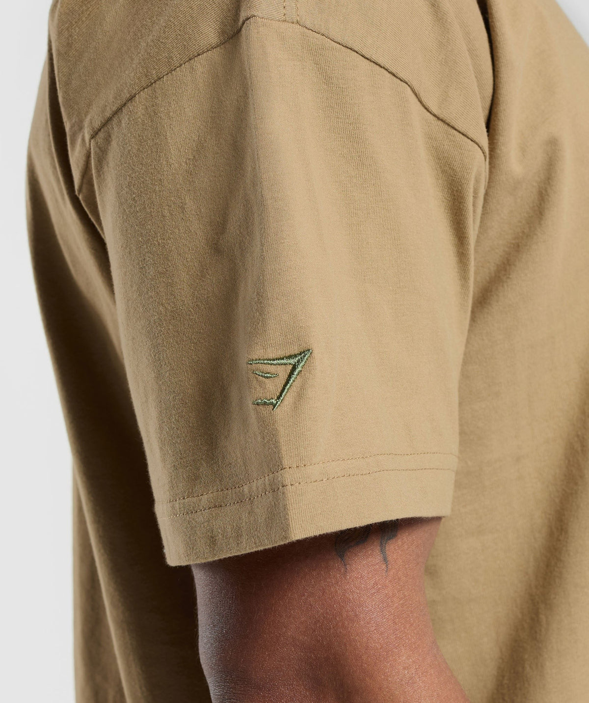 Gymshark Rest Day Essentials Tee - Troop Green