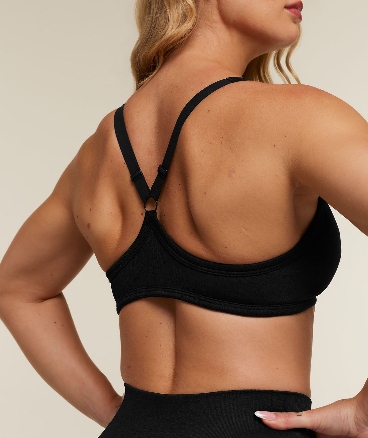 Gymshark Adapt Solid Sports Bra - Black