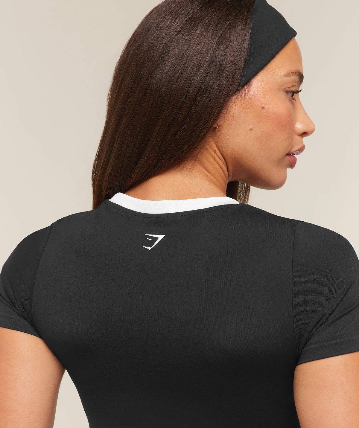 Gymshark Everyday Seamless Contrast Tee - Black