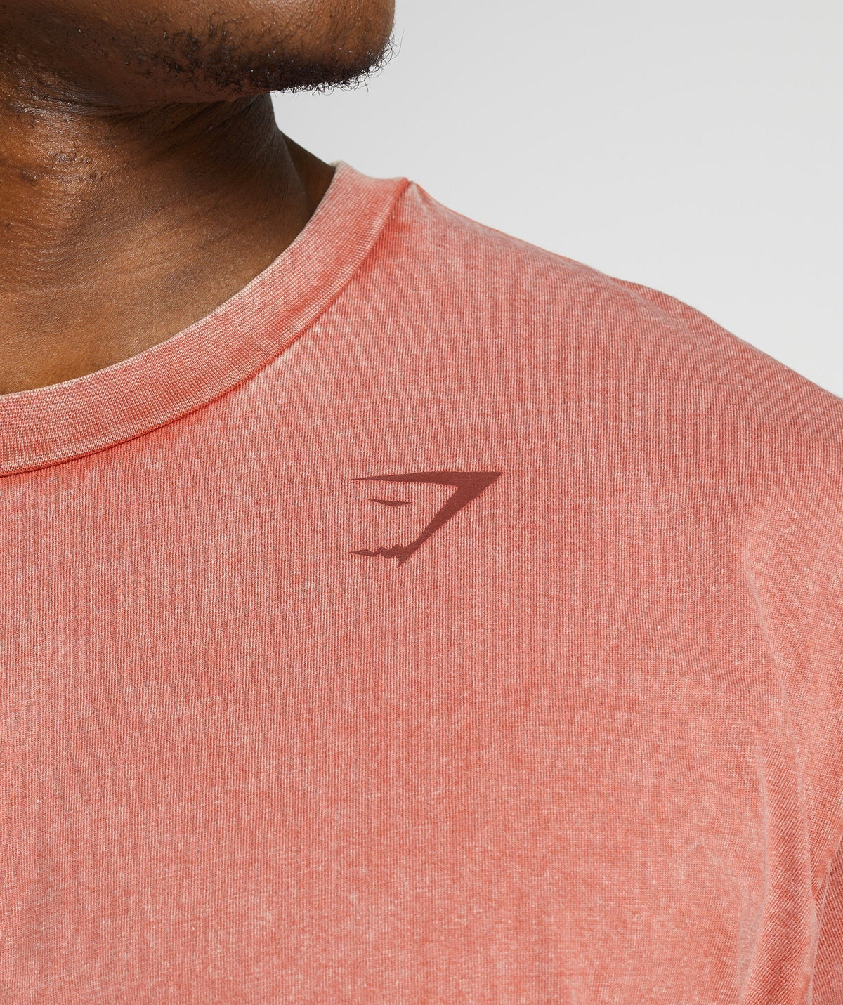 Gymshark Power Washed Tee - Brown