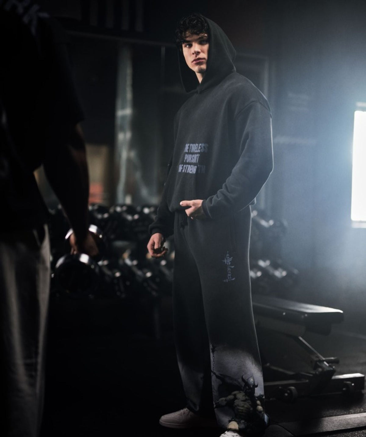 Gymshark Frazetta Graphic Hoodie - Black