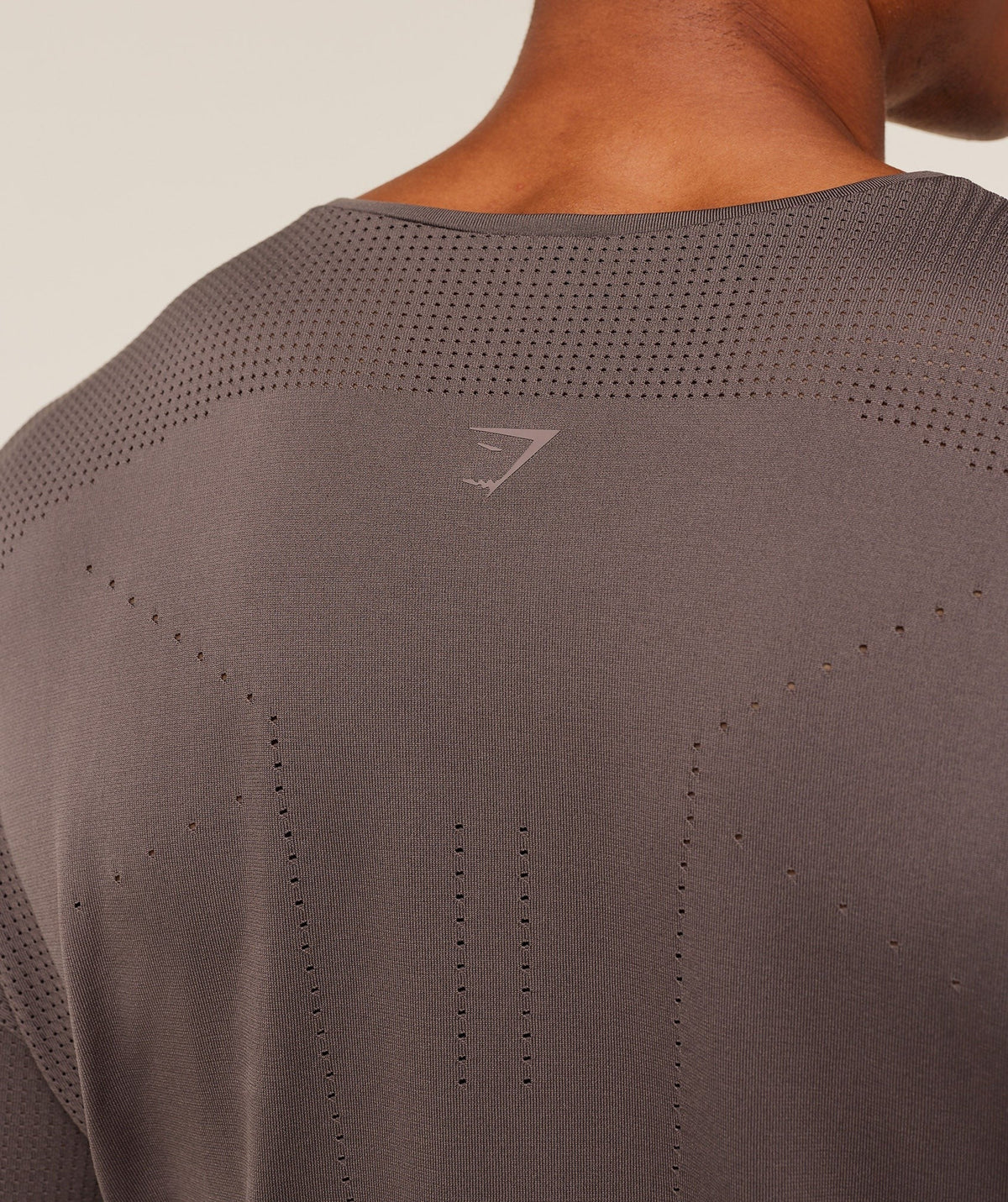 Gymshark Distance Seamless Tee - Cool Brown