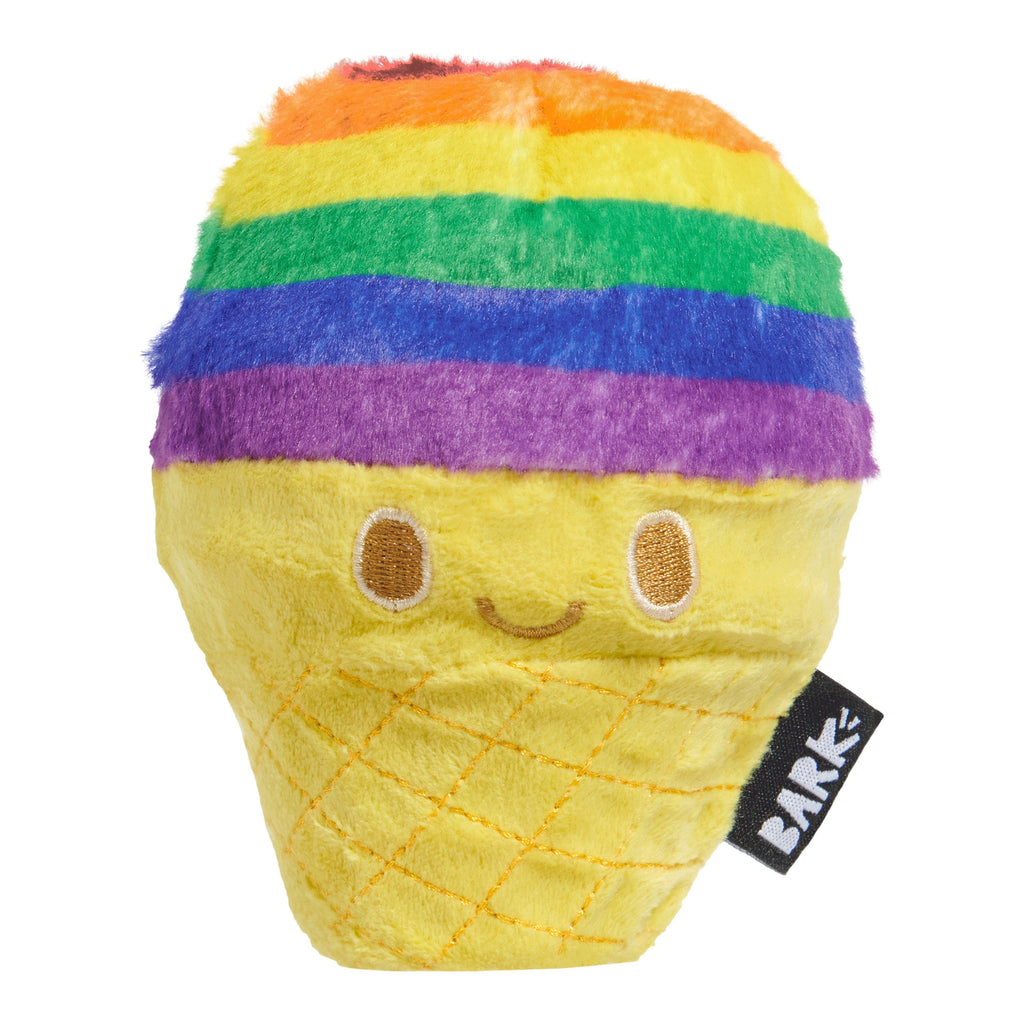 Rainbow-wow Sherbert Super Chewer Durable 2-in-1 Dog Toy