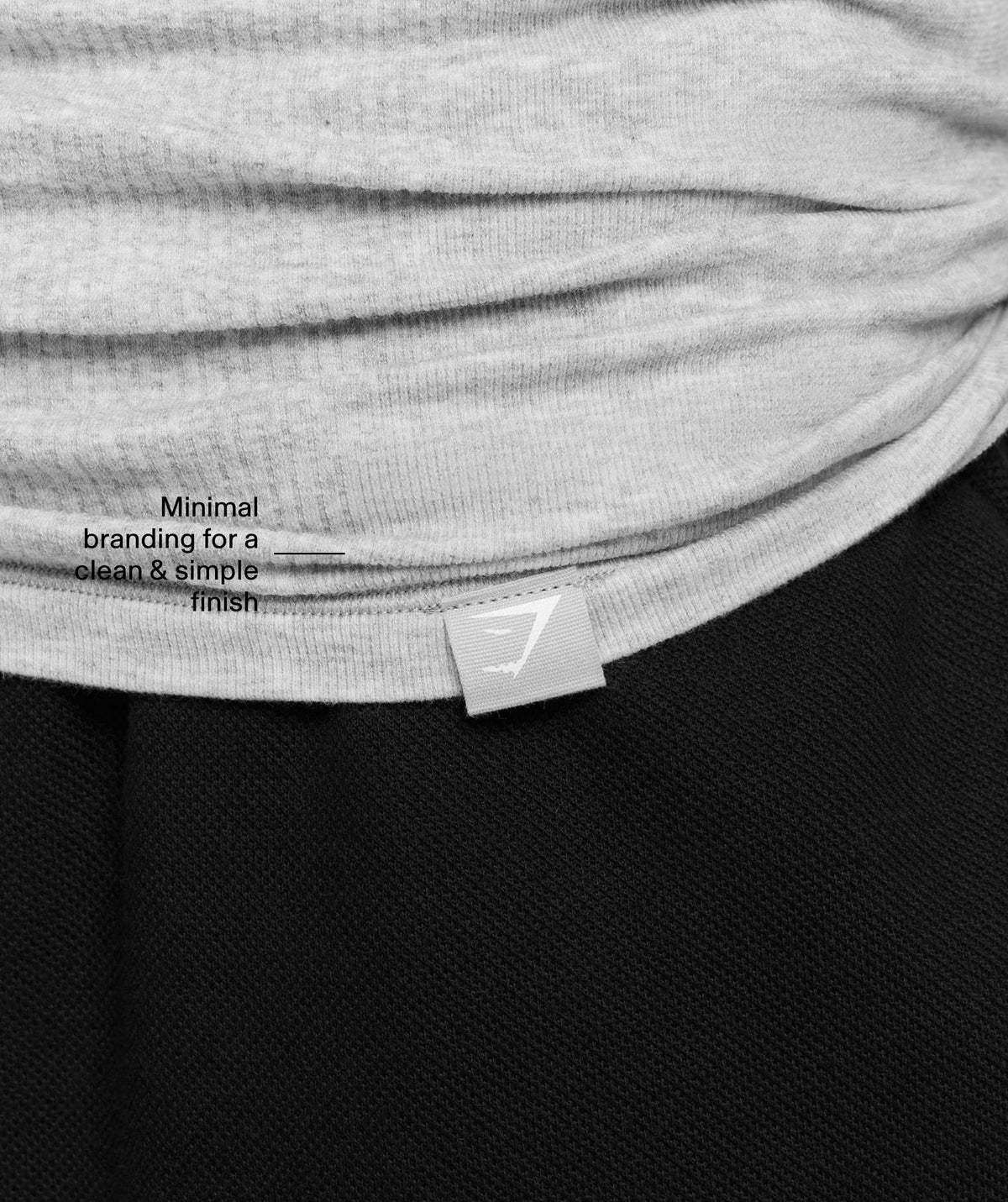 Gymshark Cotton Seamless Tee - Soft Grey Marl