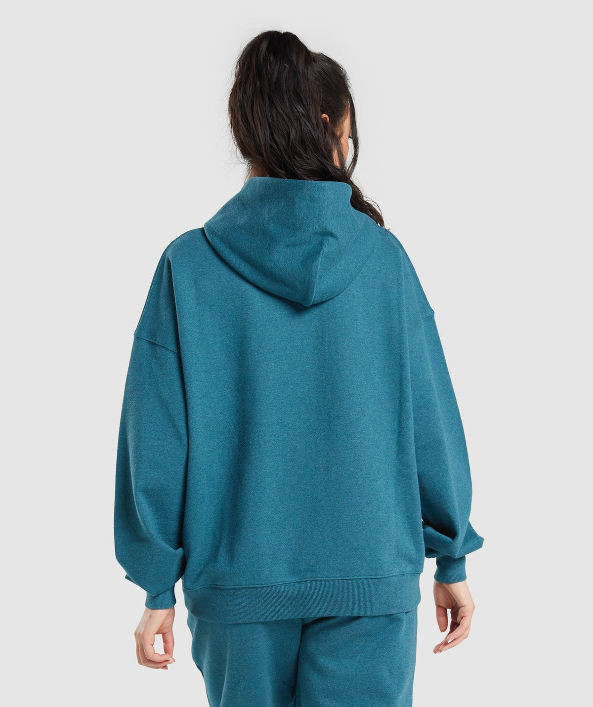 Gymshark Rest Day Sweats Hoodie - Bros Steel Blue Marl