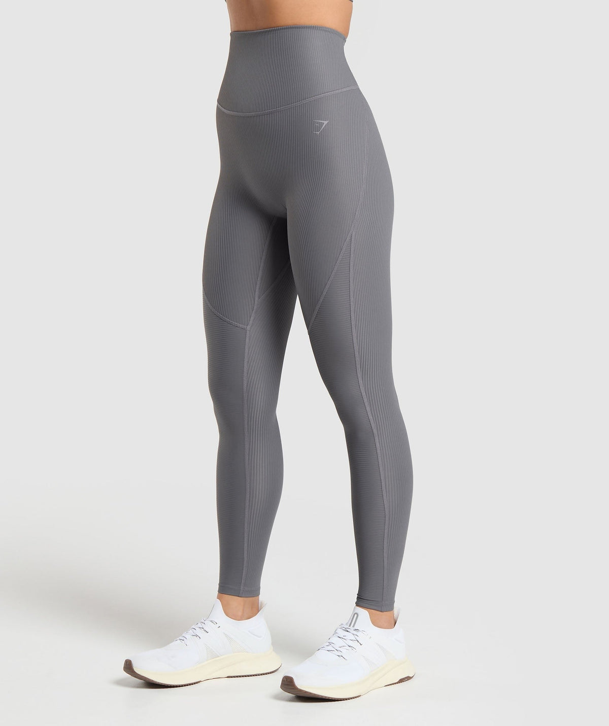 Gymshark Ribbed Legging - Brushed Grey