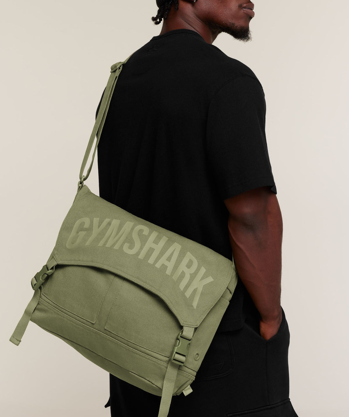 Gymshark Power Satchel - Grounded Green