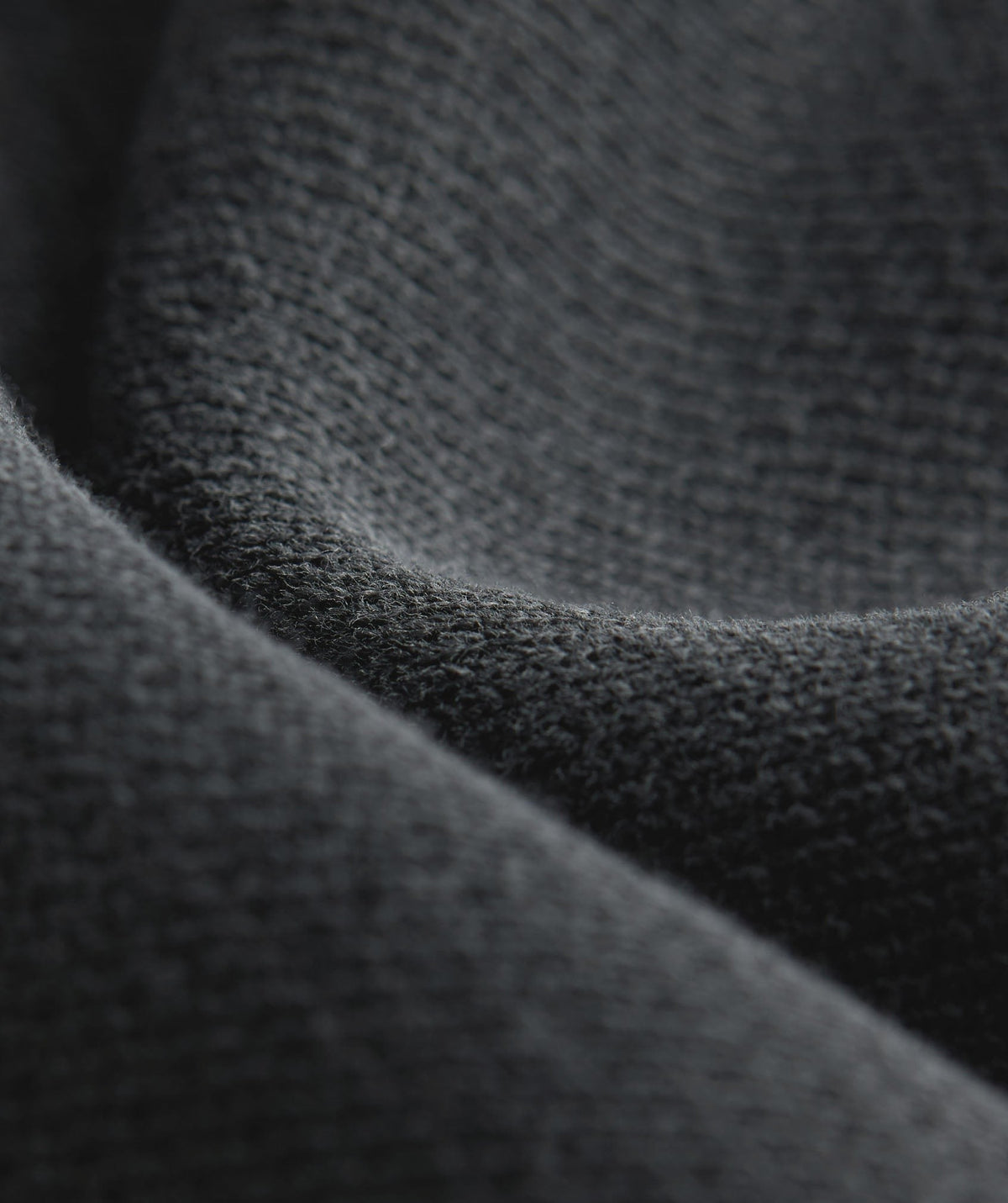 Gymshark Comfort Cropped Full Zip Hoodie - Black/Pigment Garment Dye + Wash