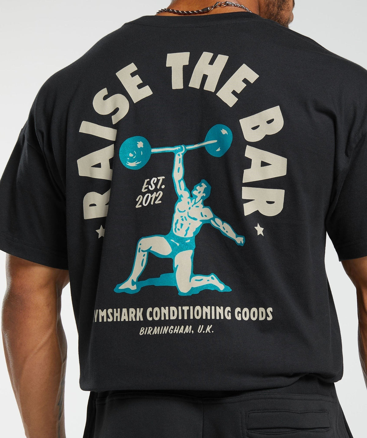 Gymshark Raise the Bar Tee - Black