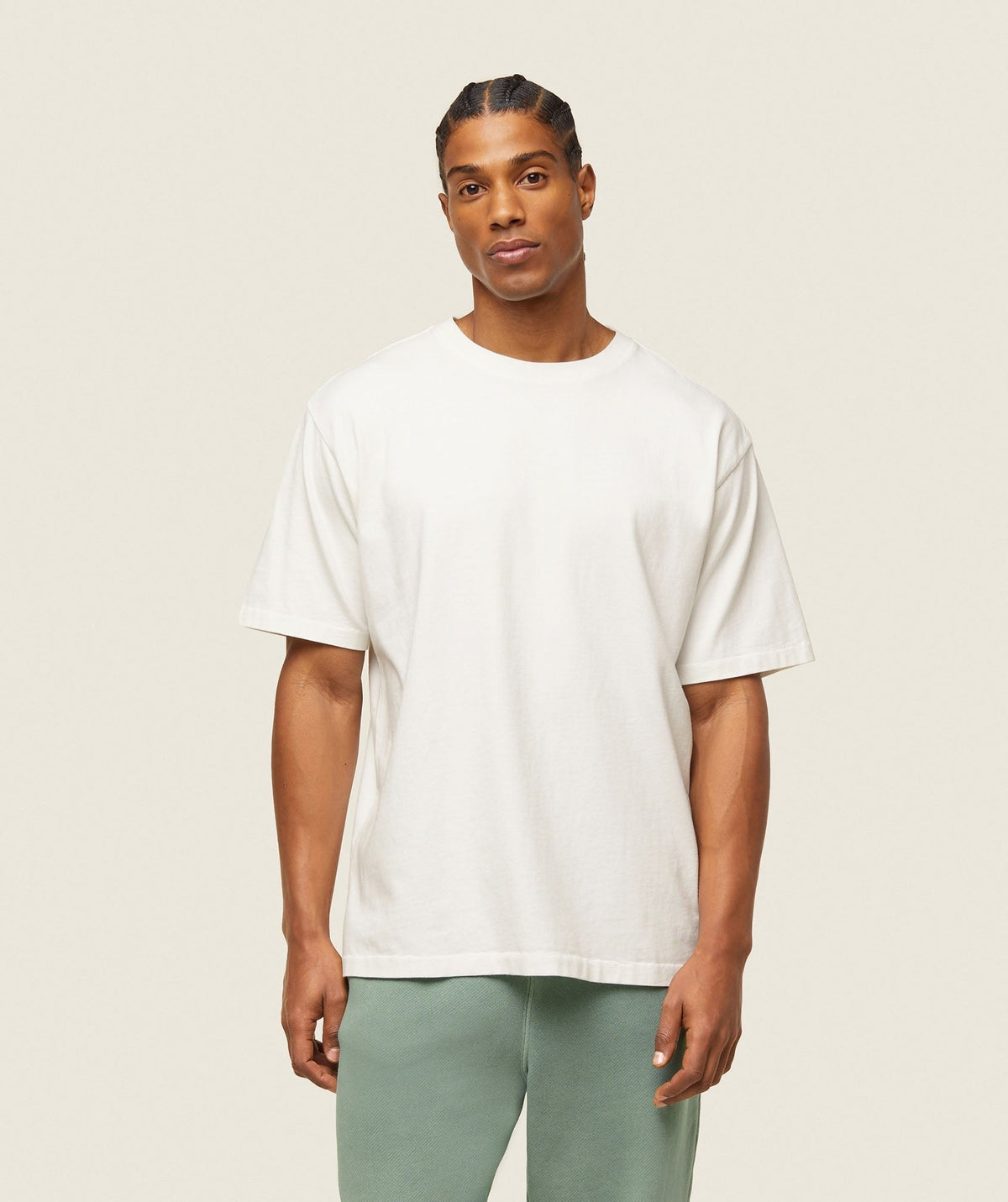 Gymshark Lifestyle Relaxed Tee - Soft White