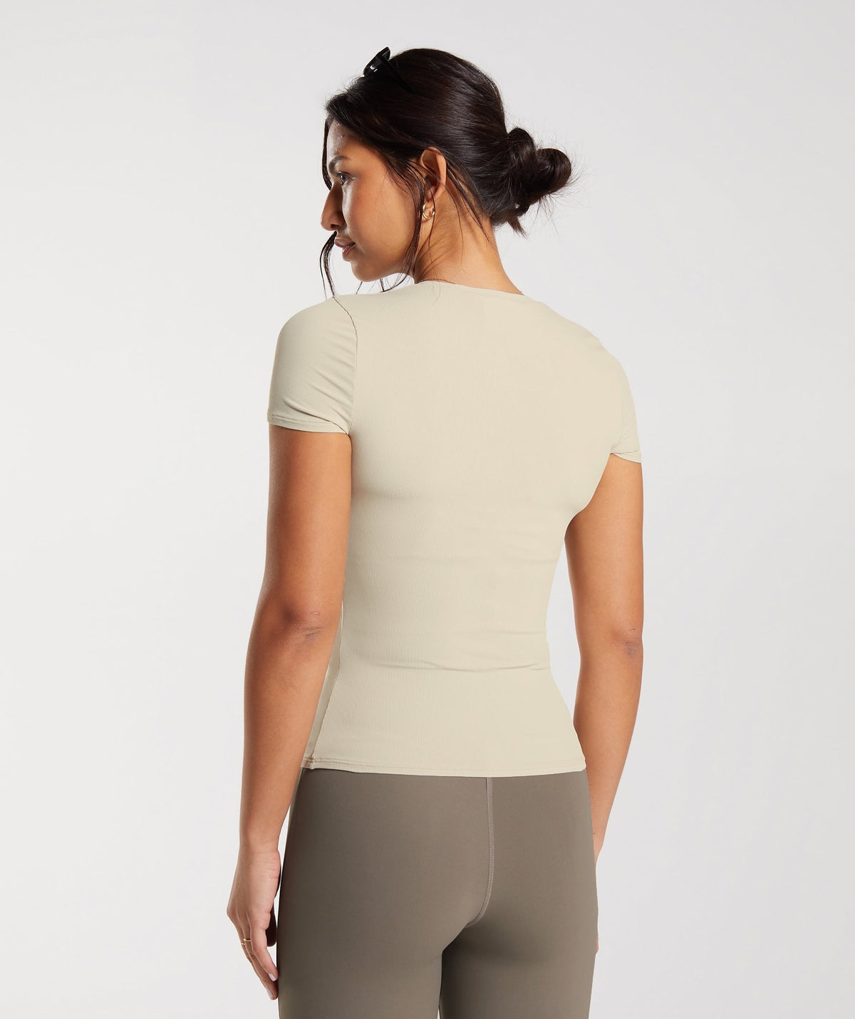 Gymshark Elevate Top - Sandy Brown