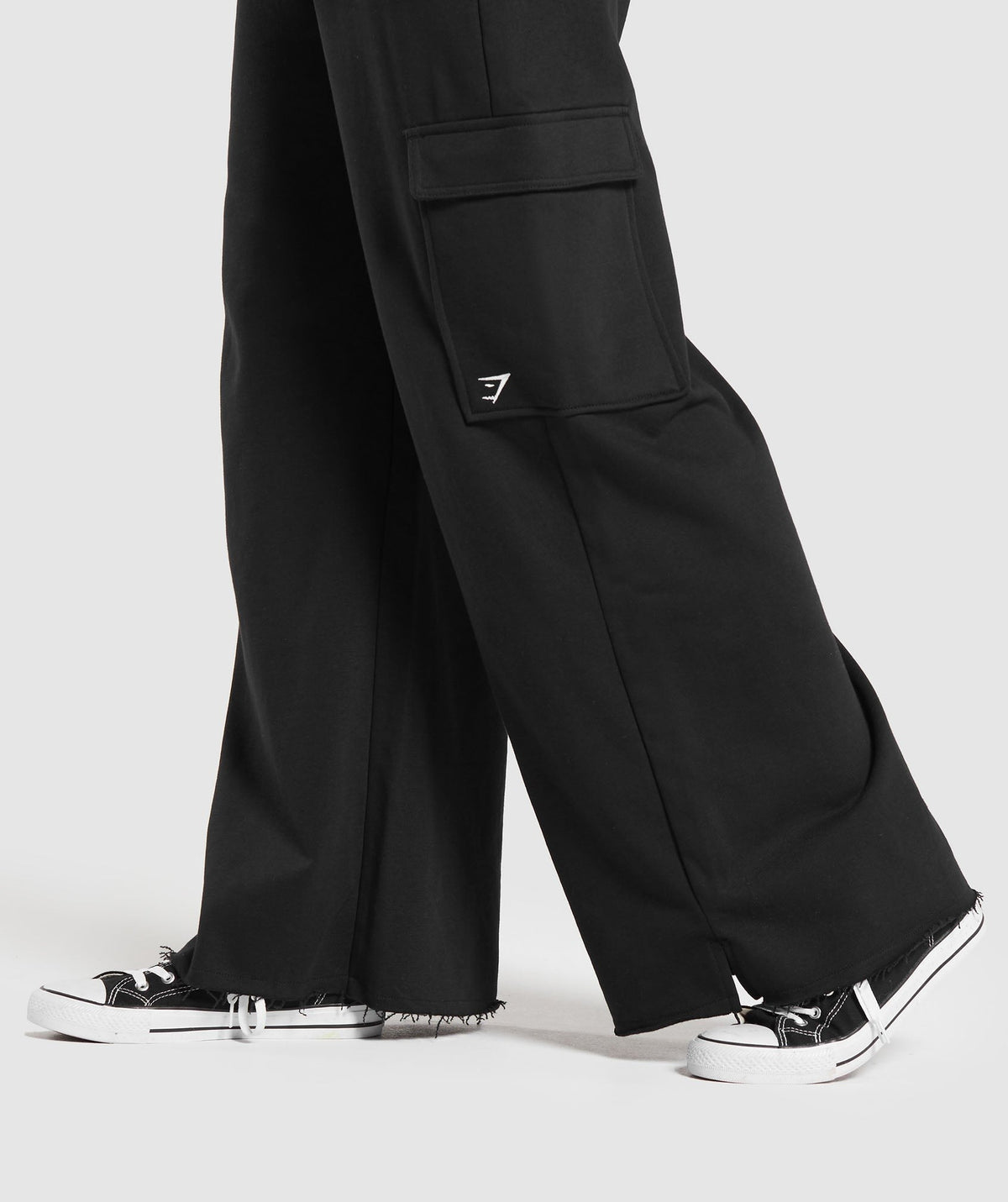 Gymshark Lifting Cargo Cotton Pants - Black