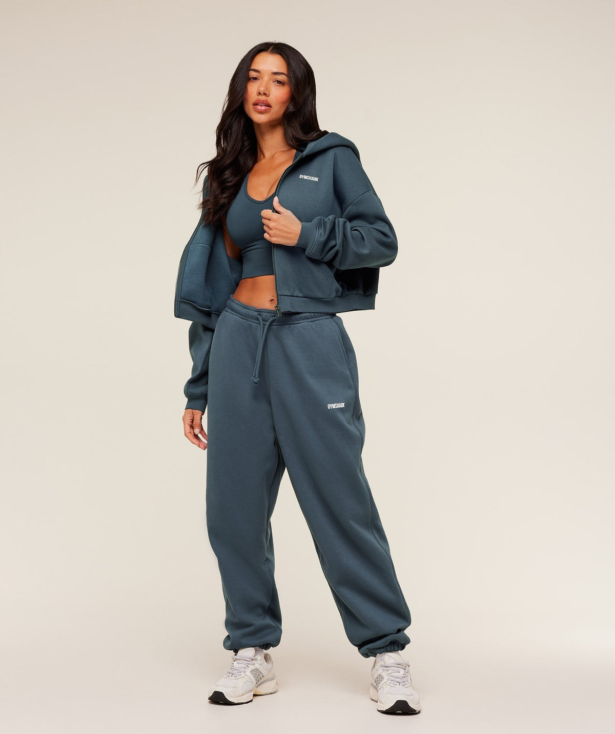 Gymshark Cosy Luxe Cuffed Joggers - Stealth Blue