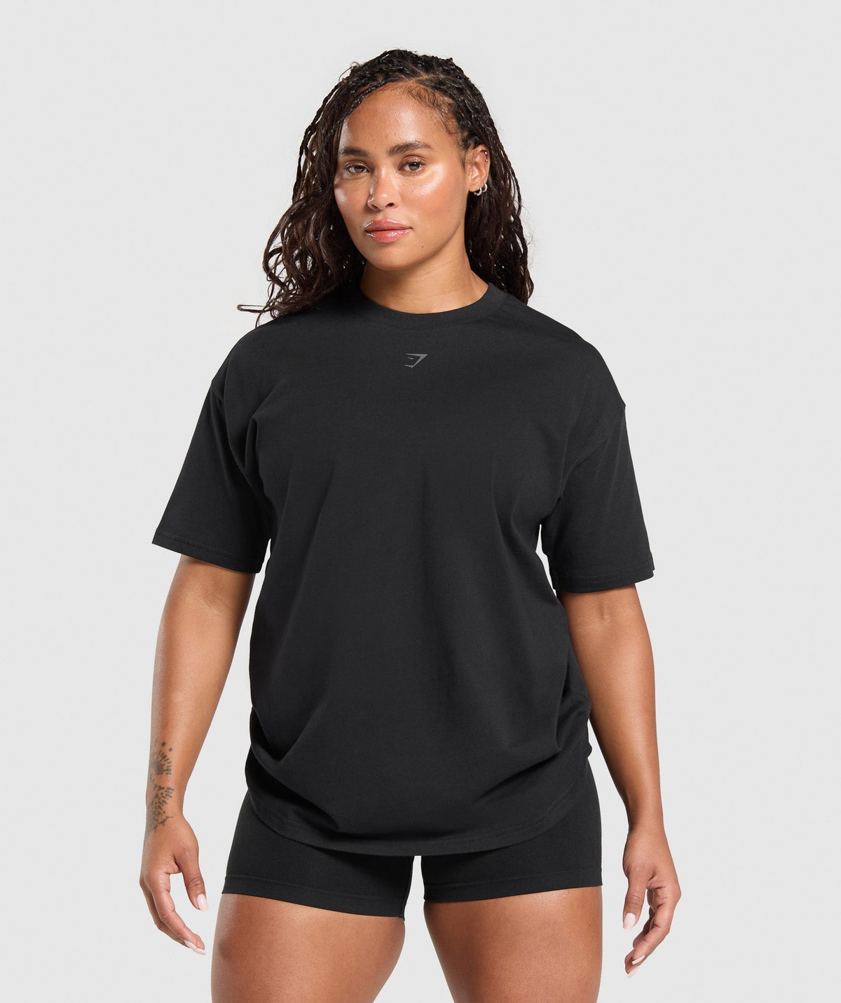 Gymshark Gritty Muscle Mommy Graphic Tee - Black