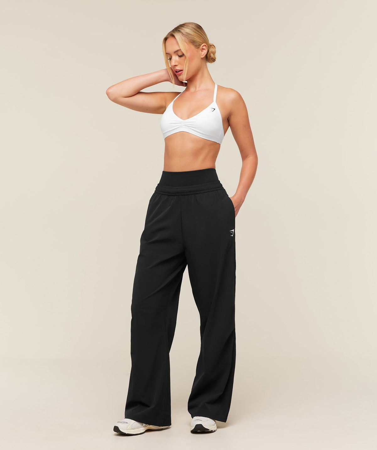 Gymshark Pump Straight Leg Pants - Black