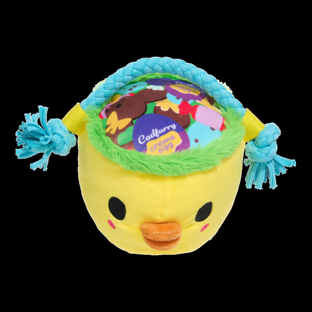 Chicky's Easter Candy Plush Tug Dog Toy