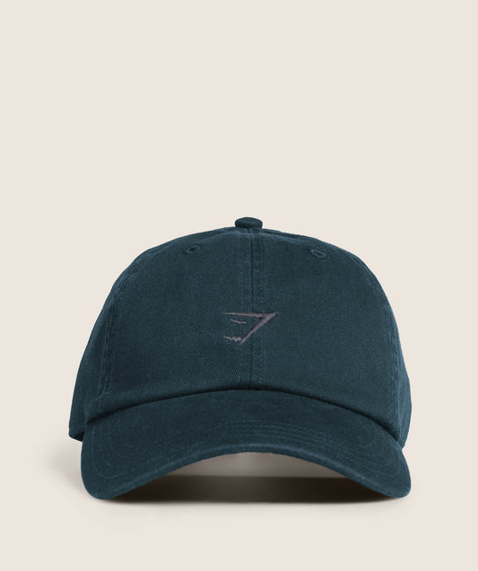 Gymshark Relaxed Cap - Navy/Iron Blue