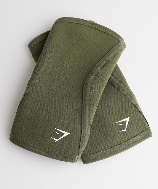 Gymshark Knee Sleeves 3mm - Core Olive