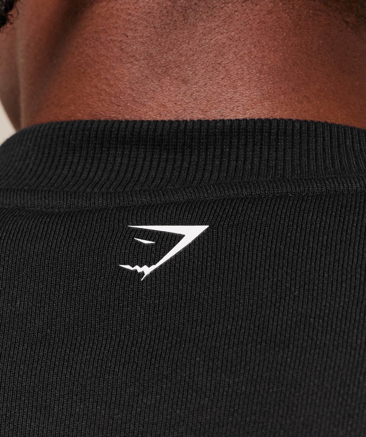 Gymshark Fade Graphic Crew - Black