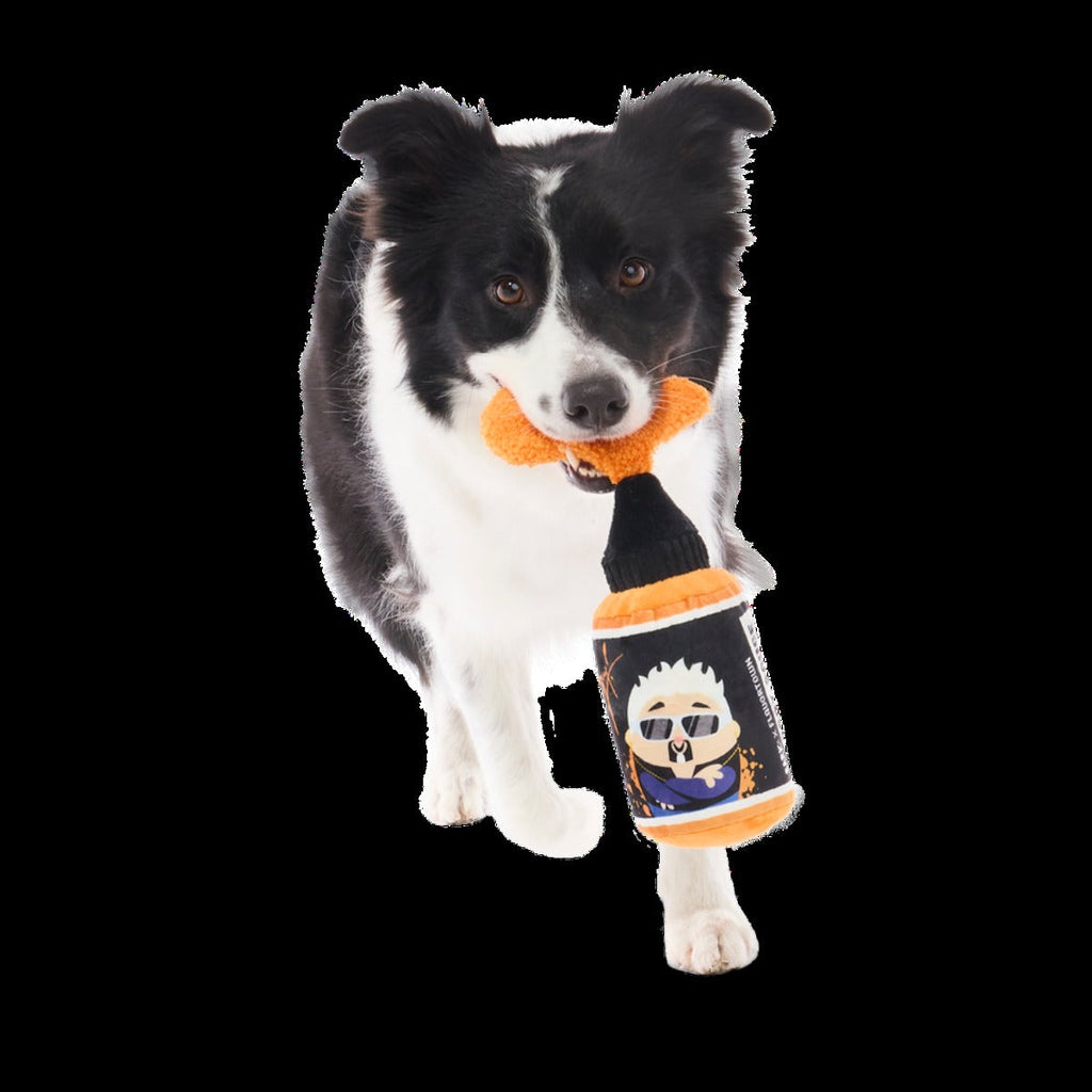 Famous Doggy Sauce Plush Tug Dog Toy