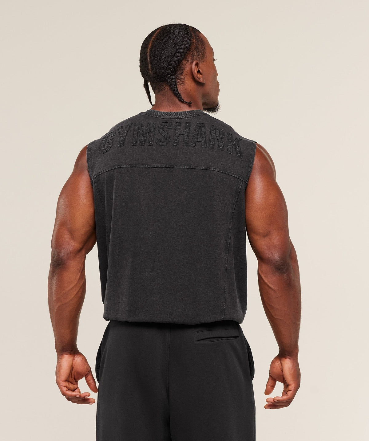 Gymshark Power Washed Tank - Black