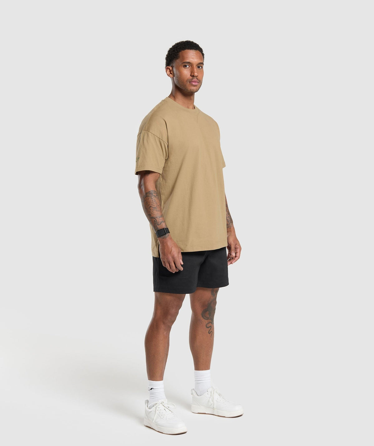 Gymshark Rest Day Essentials Tee - Troop Green