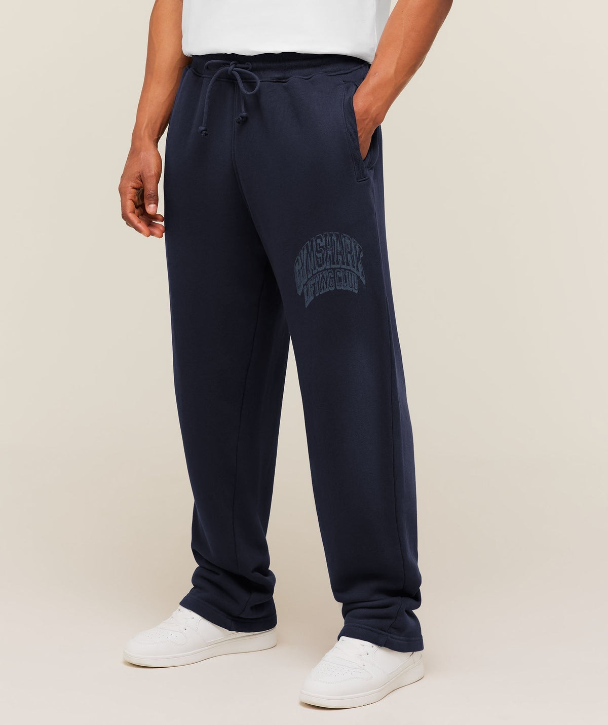 Gymshark GSLC Straight Leg Pants - Heavy Blue/Wash