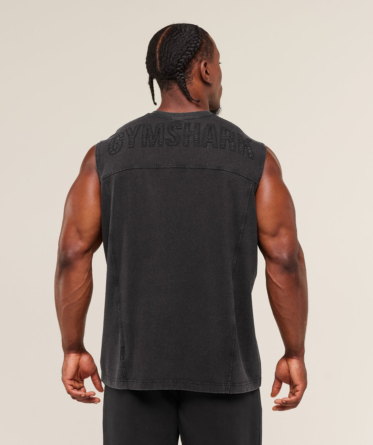Gymshark Power Washed Tank - Black
