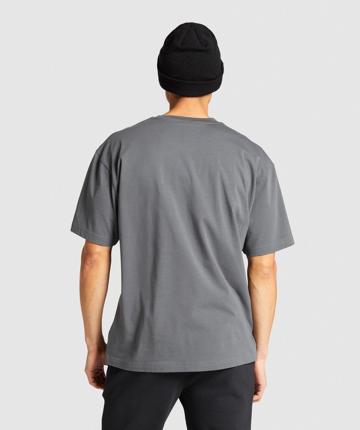 Gymshark Essential Oversized Tee - Charcoal