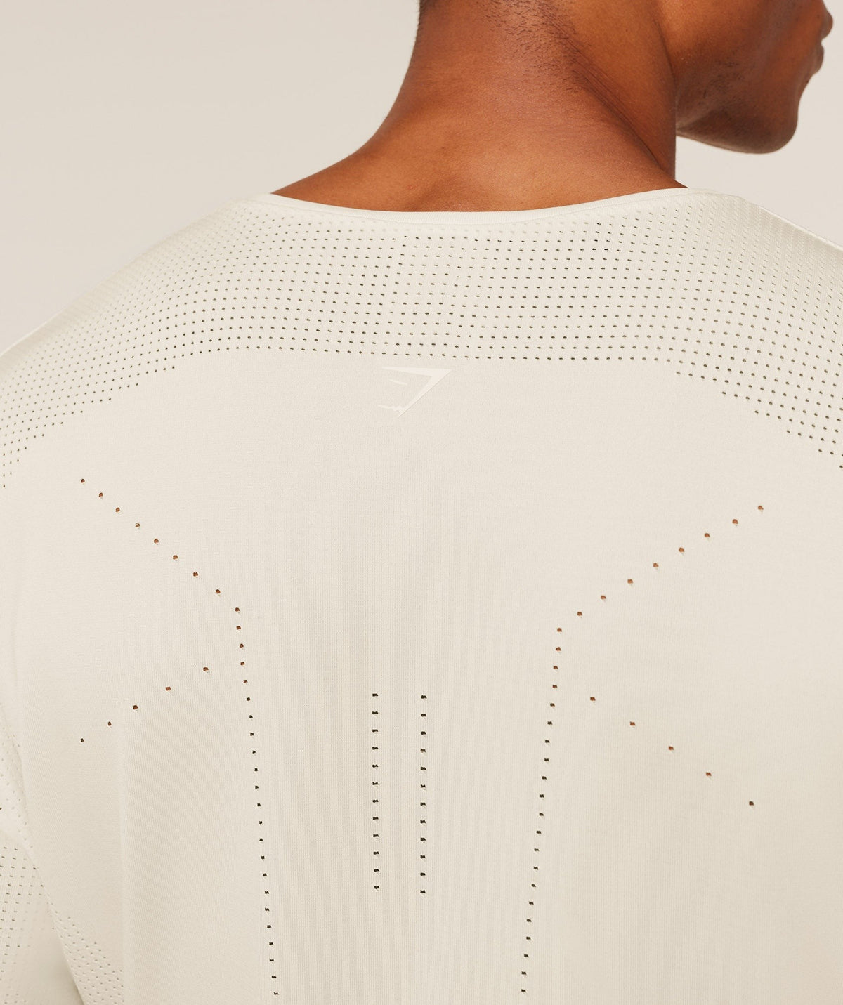 Gymshark Distance Seamless Tee - Soft White