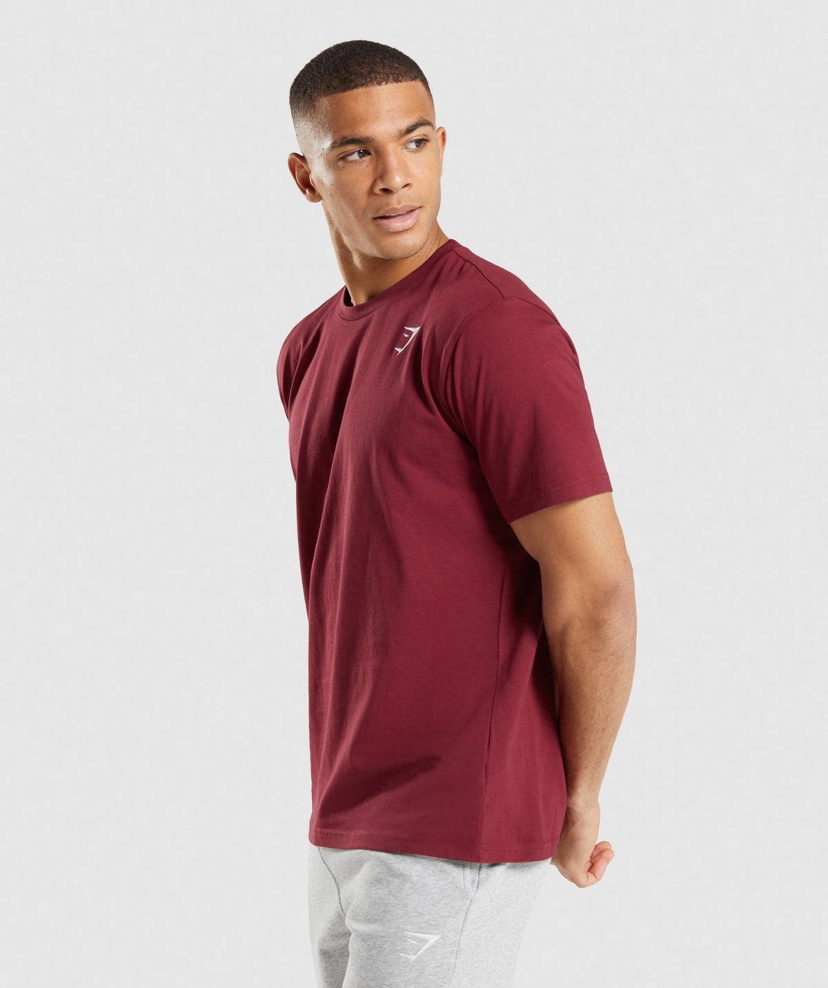 Gymshark Crest Tee - Red