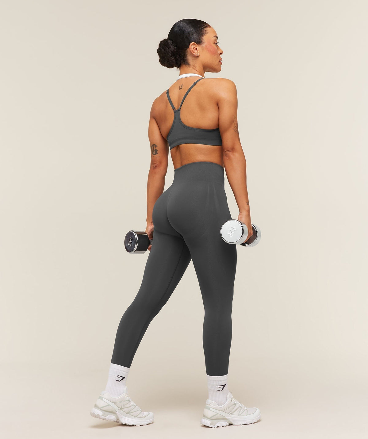Gymshark Everyday Seamless Leggings - Onyx Grey