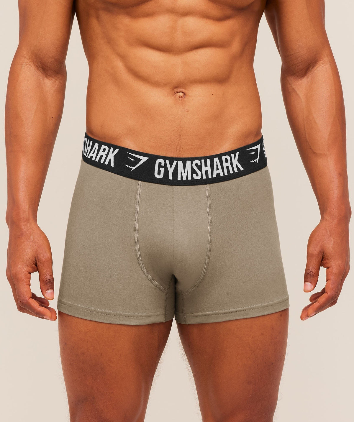 Gymshark Boxer Brief 5PK - Chalk Beige/Canvas Green/Espresso Brown/Cherry Purple/Lifestyle Brown