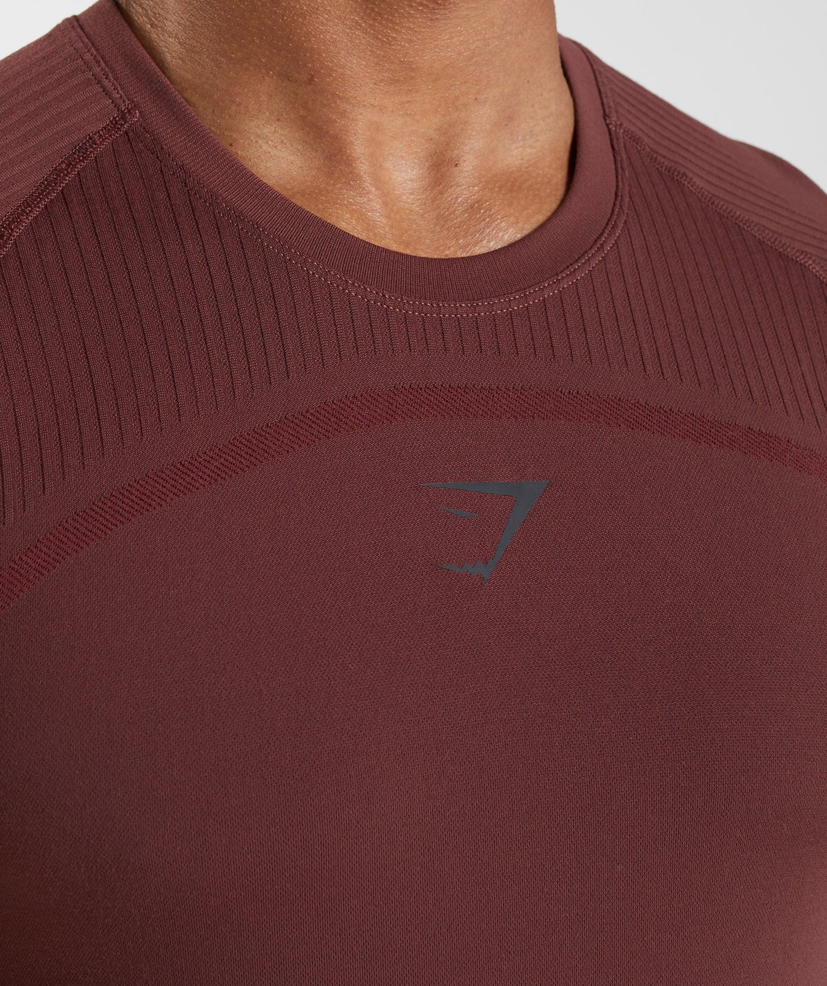 Gymshark 315 Seamless Tee - Cherry Brown
