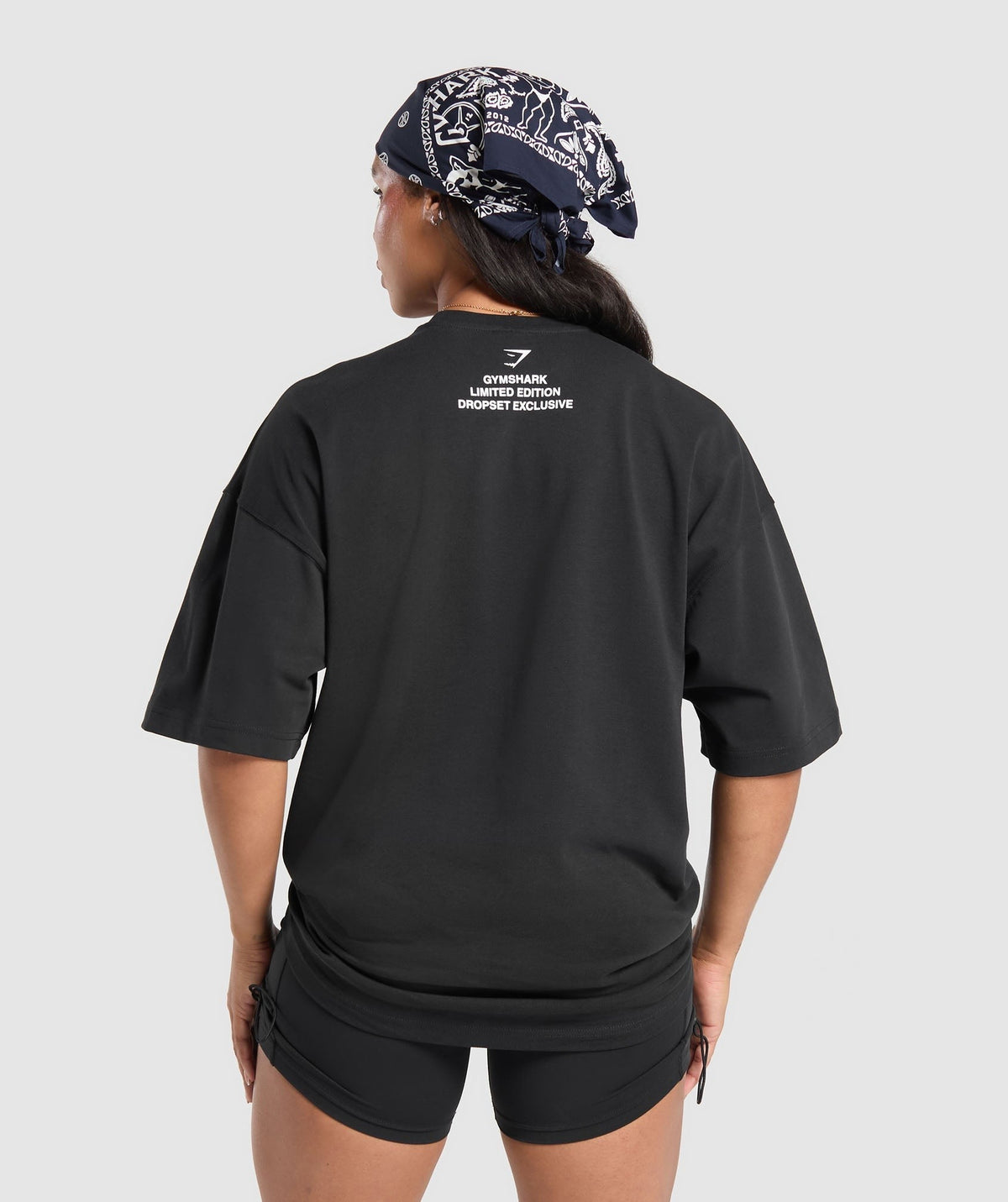 Gymshark Cranon Bootleg Graphic Tee - Black